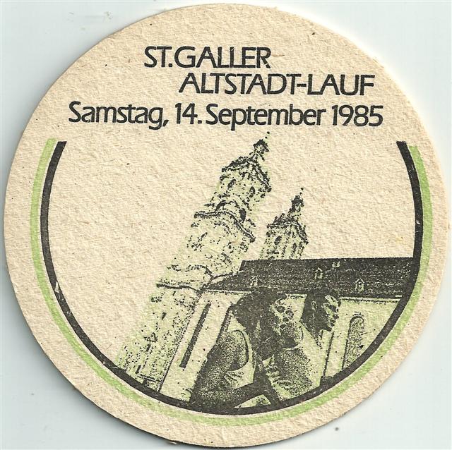 sankt gallen sg-ch sankt gallen 2ab (rund215-altstadtlauf 1985-schwarzgrn)